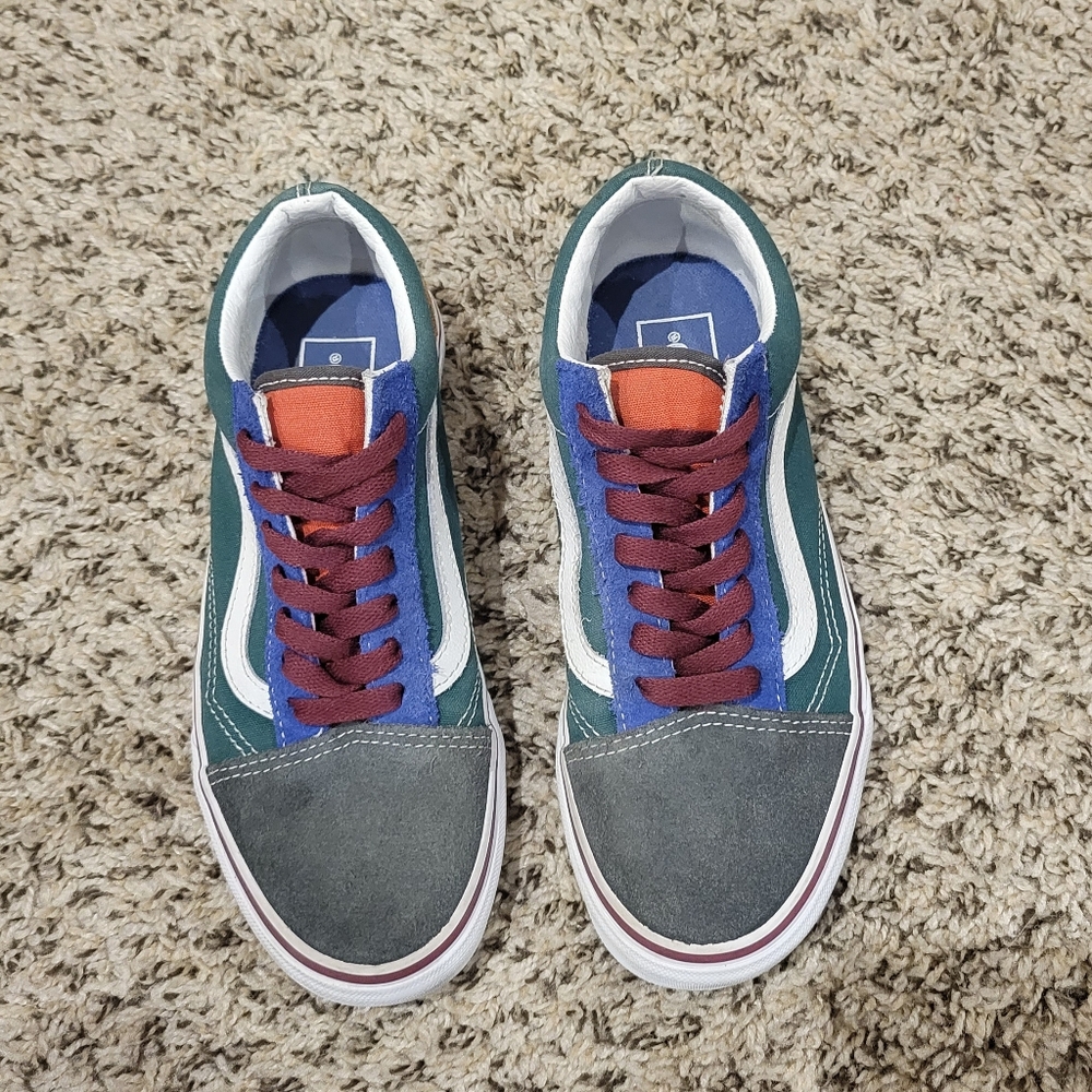 Multi Color Vans - Men 5.0. Women 6.5